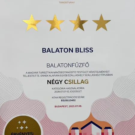 Fuzliget2 - Balaton Bliss 아파트